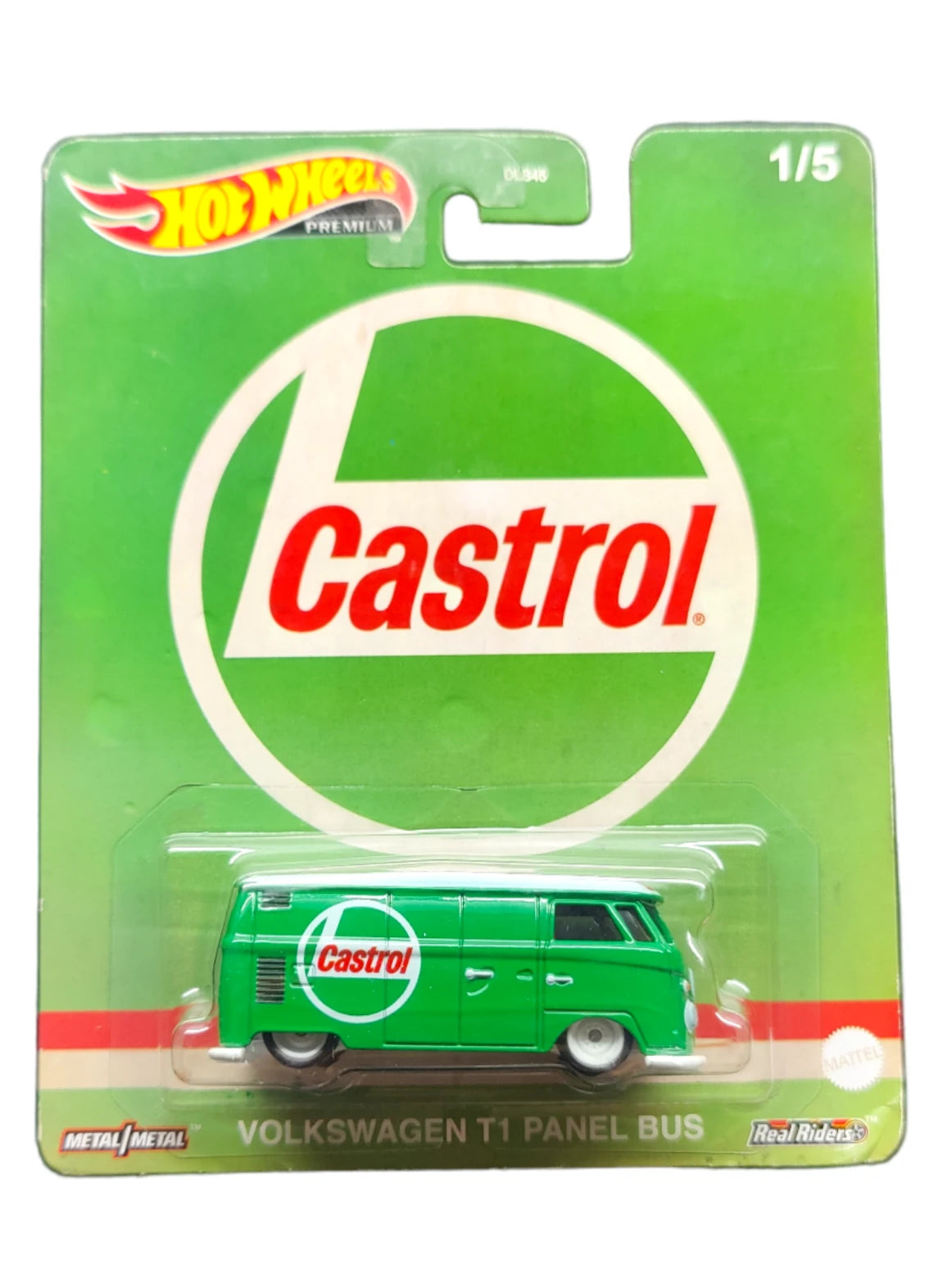 EXCLUSIVE Hotwheels Volkswagen T1 Panel Bus castrol