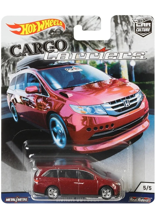 Exclusive Hotwheels Car Culture Cargo Carriers Honda Odyssey