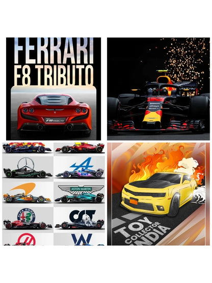 EXCLUSIVE Car Poster BUY 1 GET 1 Free (random assortment) Size A4