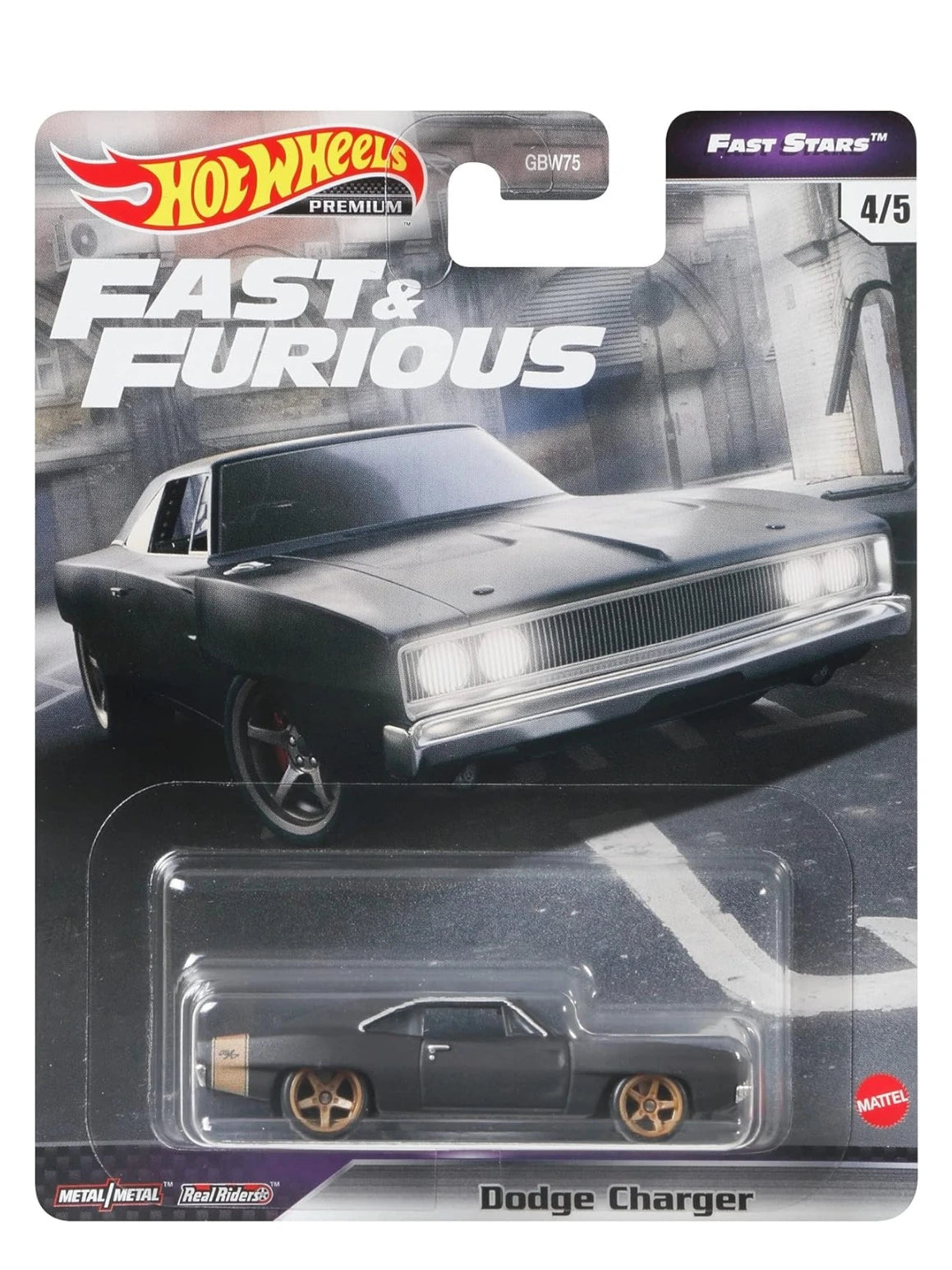 Hotwheels Fast & Furious Fast Stars Dodge Charger Imported Premium 1:64