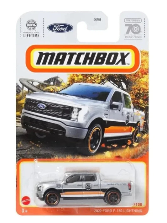 EXCLUSIVE Matchbox 70 Year 2022 Ford F-150 Lightning