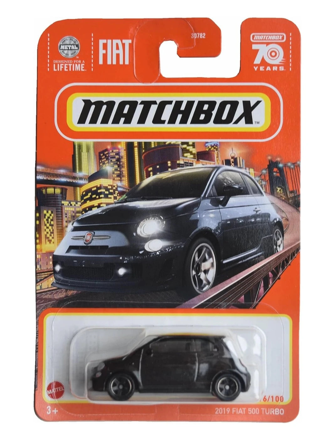 EXCLUSIVE Matchbox 2019 FIAT 500 Turbo Mainline  Imported 1:64