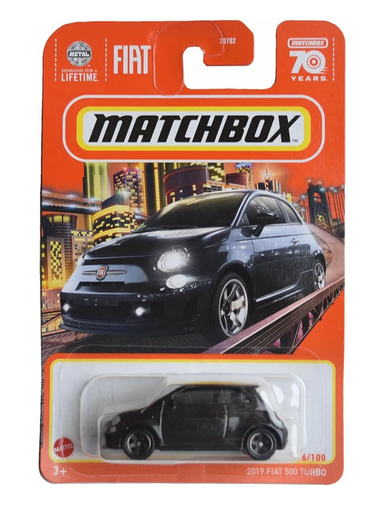 EXCLUSIVE Matchbox 2019 FIAT 500 Turbo Mainline  Imported 1:64