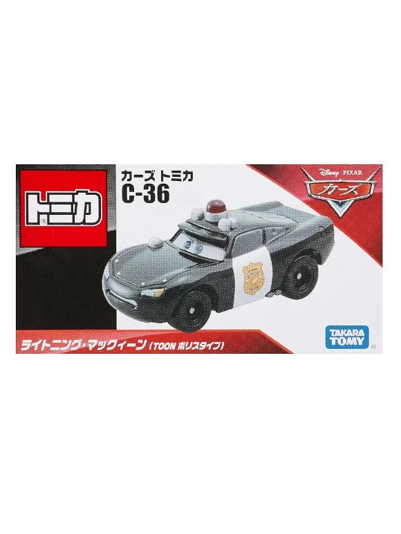 Takara Tomy Tomica C 36 Lightning Mcqueen Police type Disney Pixar