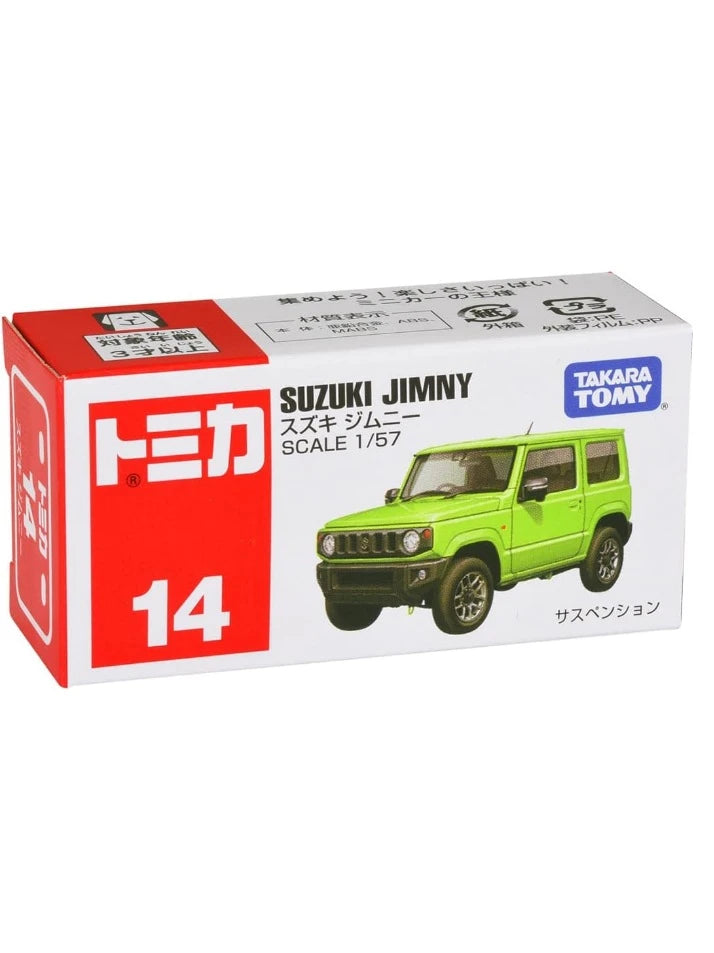 Takara Tomy Tomica Suzuki Jimny Number 14