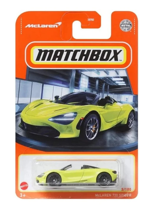 EXCLUSIVE Matchbox Mclaren 720 Spider