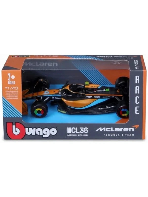 EXCLUSIVE Bburago Formula 1 Mclaren MCL 36