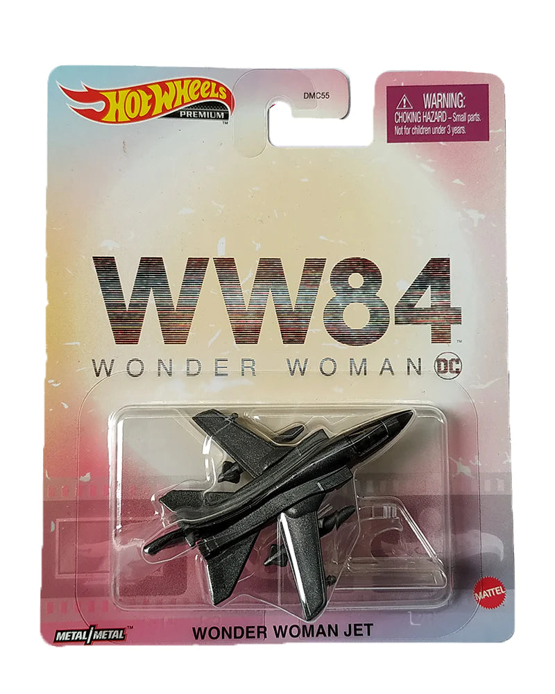 EXCLUSIVES HotWheels WW84 Wonder Woman Jet