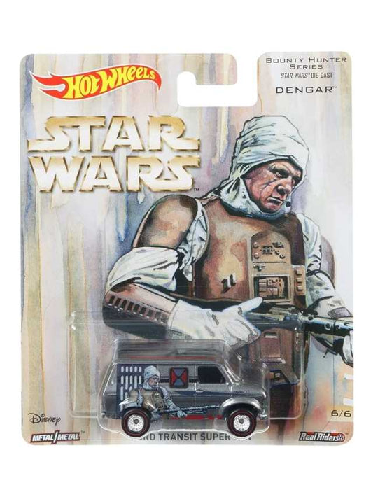 Hotwheels star wars ford Transit super van imported premium 1:64 Scale