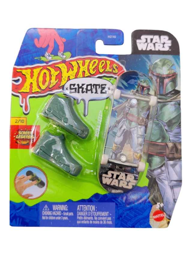 HotWheels Skate Boba Fett Edition imported premium 1:64 scale