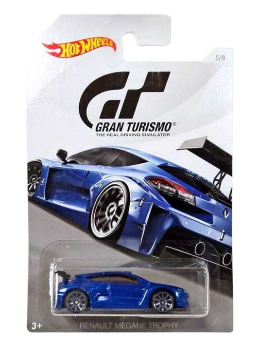 HotWheels Gran Turismo Renault Megane Trophy Imported Card Art Mainline 1:64 Scale