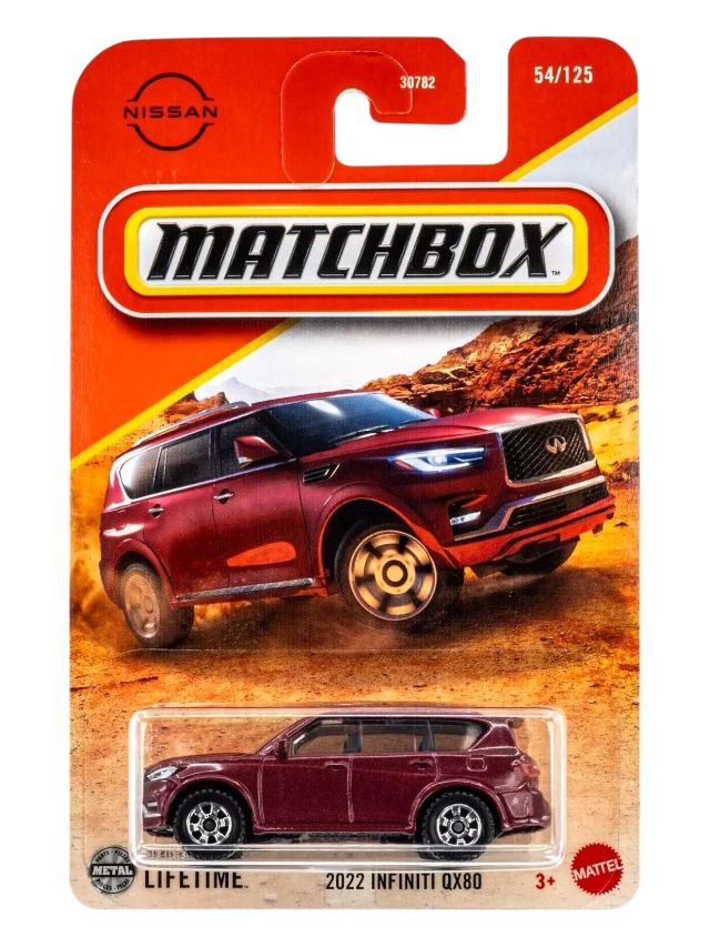 Matchbox 2022 Infiniti QX80 Mainline Imported 1/64