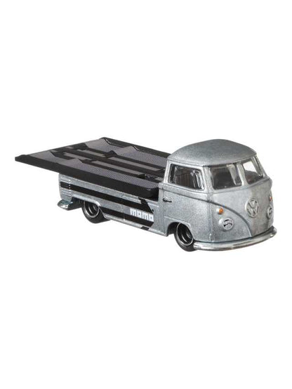 Hotwheels Porsche 356A outlaw Volkswagen transporter t1 pickup imported team transport 1:64 scale