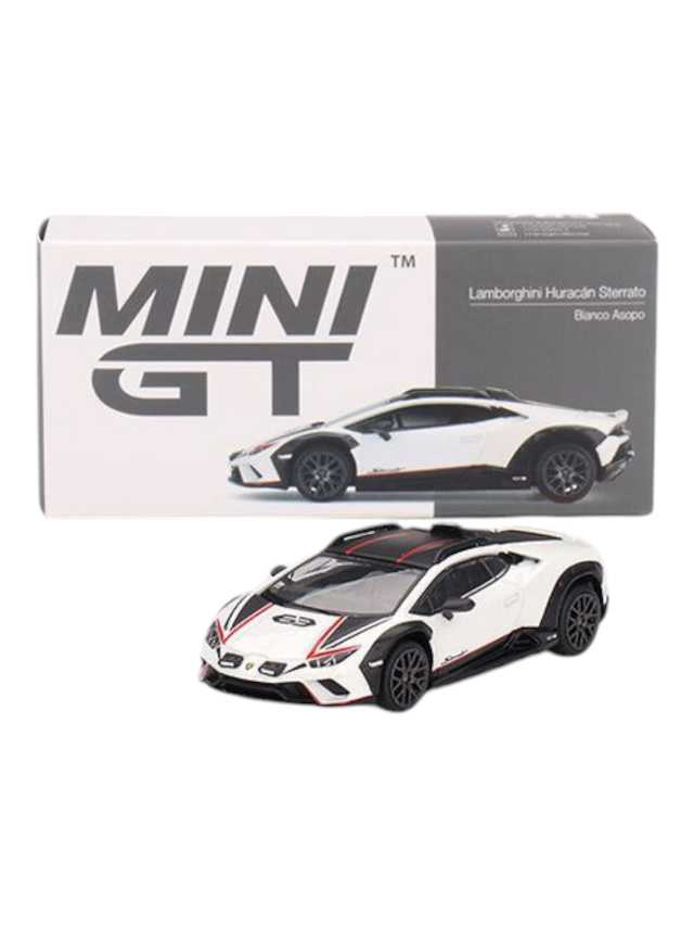 Mini GT Lamborghini Huracan sterrato Bianco Asopo imported collection 1:64