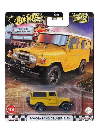 Hotwheels boulevard Toyota land cruiser fj43 imported premium 1:64 Scale