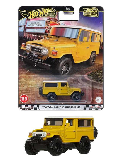 Hotwheels boulevard Toyota land cruiser fj43 imported premium 1:64 Scale