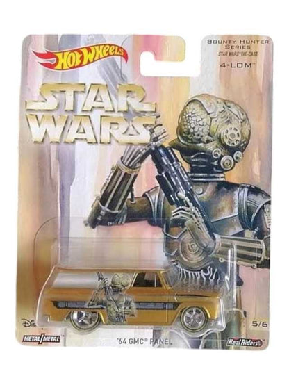 HOTWHEELS STAR WARS Bounty Hunter Series '64 GMC Panel Imported Collection 1:64 Scale