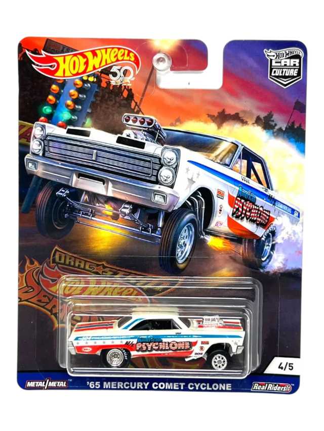 Hotwheels '65 Mercury comet cyclone imported premium 1:64 Scale