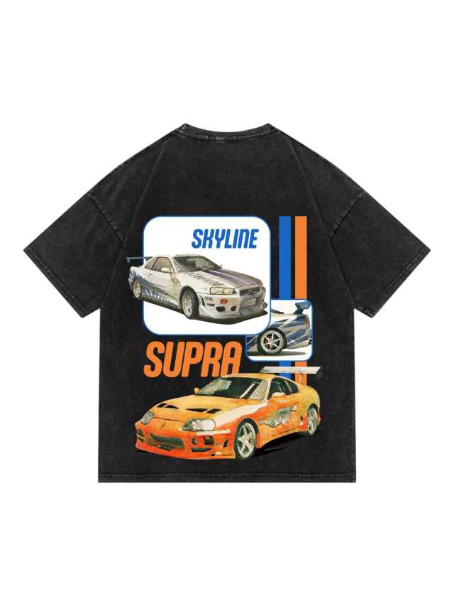 Drift culture Fast and Furious Edition oversize tshirt