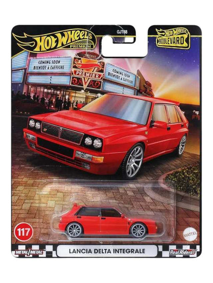 Hotwheels boulevard lancia delta integrale imported premium 1:64 Scale