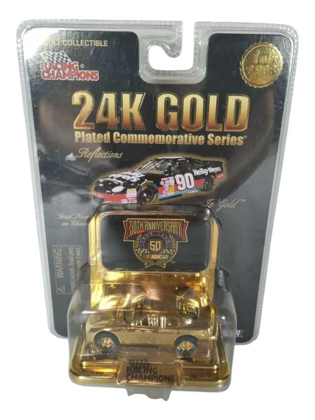 Racing champions 24k gold plated commemorative series heilig-meyers imported 1:64 scale