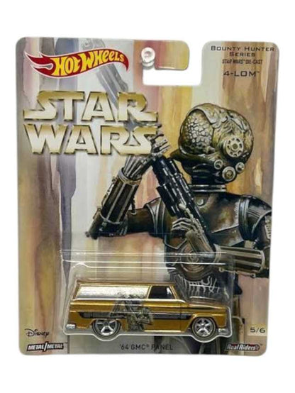 HOTWHEELS STAR WARS Bounty Hunter Series '64 GMC Panel Imported Collection 1:64 Scale