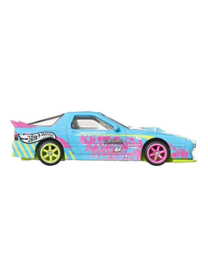 Hotwheels liberty walk mazda rx-7 fc pandem imported premium 1:64 scale