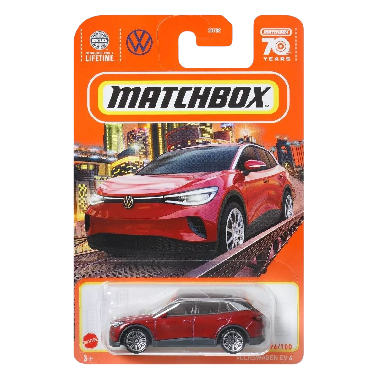 Matchbox Volkswagen ev 4 Mainline Imported 1:64 scale