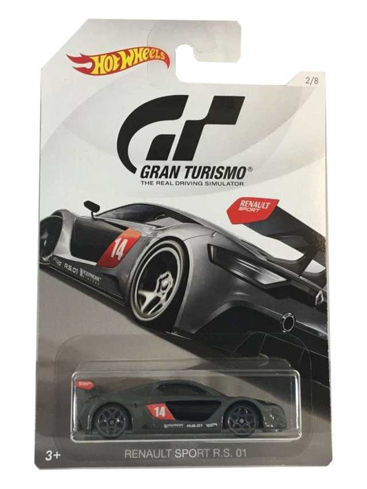 HotWheels Gran Turismo Renault Sport R.S. 01 Imported Card Art Mainline 1:64 Scale