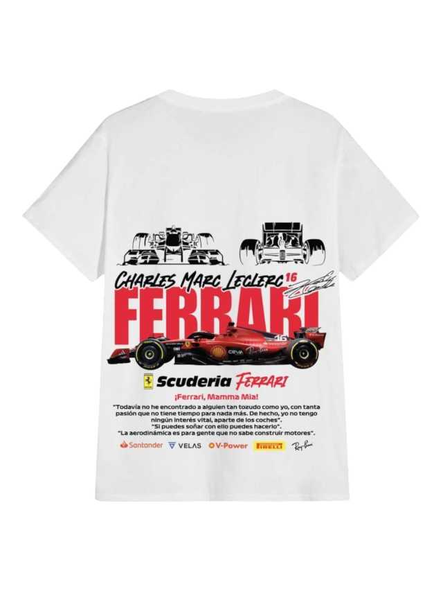 Drift culture Ferrari edition oversize tshirt