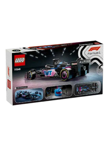 LEGO Speed Champions BWT Alpine F1 Team A524 Race Car Toy Vehicle 77248 Building Blocks