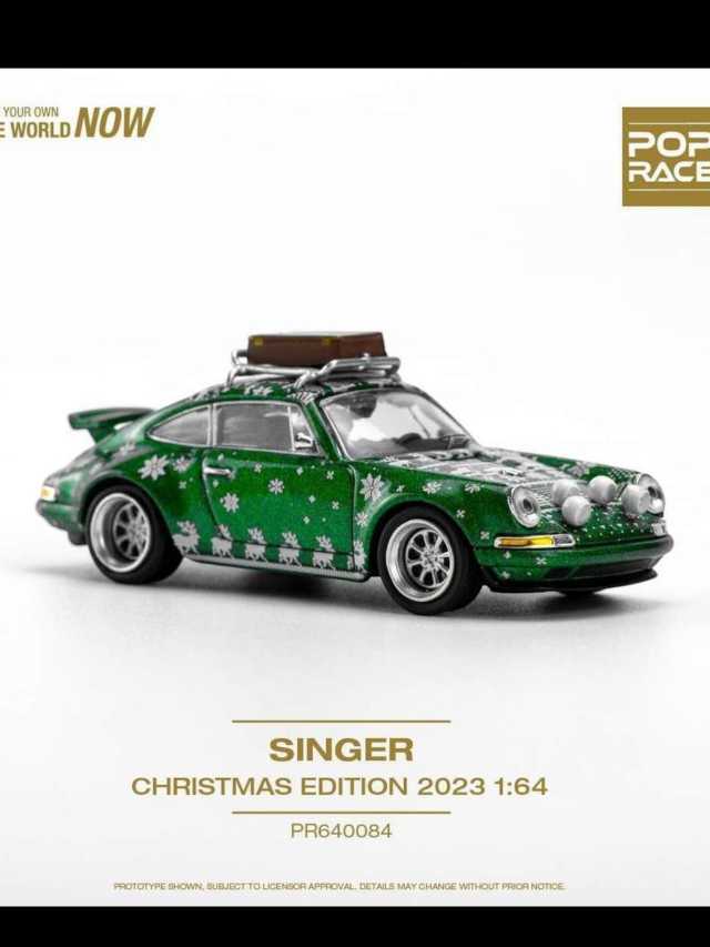 Pop race pr64-84 singer Christmas 1:64 scale