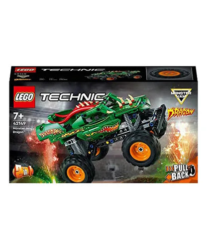 LEGO Technic 42149 monster jam dragon pull back