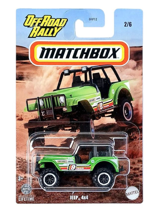 Matchbox Jeep 4x4 Mainline Imported 1/64