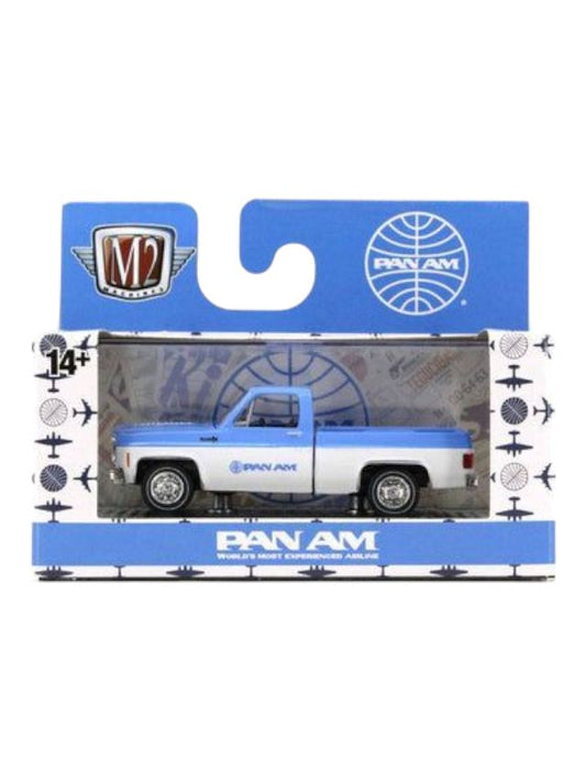 M2 Machines PANAM 1973 Chevrolet Cheyenne 10 1:64 Scale