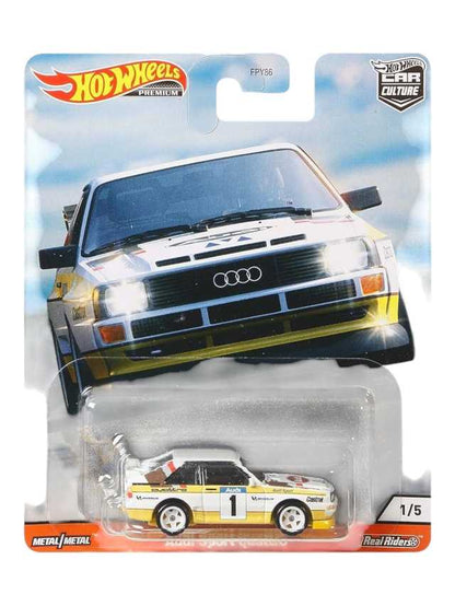 Hotwheels Audi sport Quattro imported premium 1:64 Scale