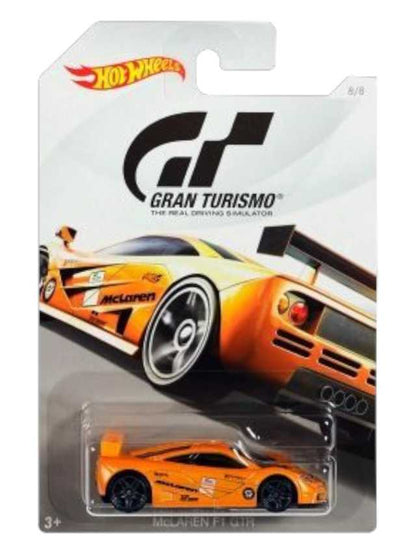 HotWheels Gran Turismo McLaren F1 GTR Imported Card Art Mainline 1:64 Scale