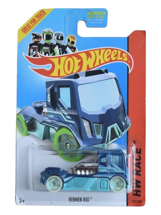 HOTWHEELS 'Rennen Rig' HW RACE 182/250. 1:64 Scale