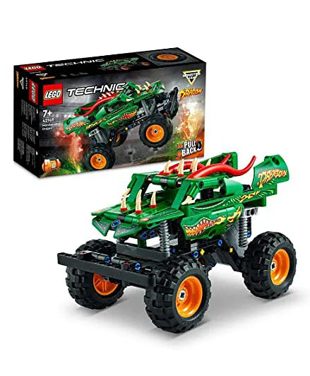 LEGO Technic 42149 monster jam dragon pull back