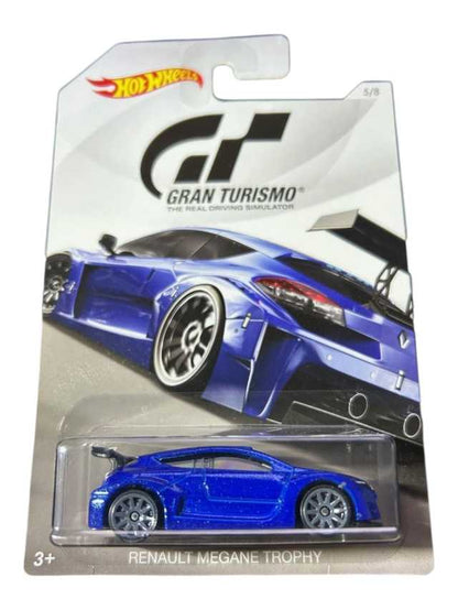 HotWheels Gran Turismo Renault Megane Trophy Imported Card Art Mainline 1:64 Scale