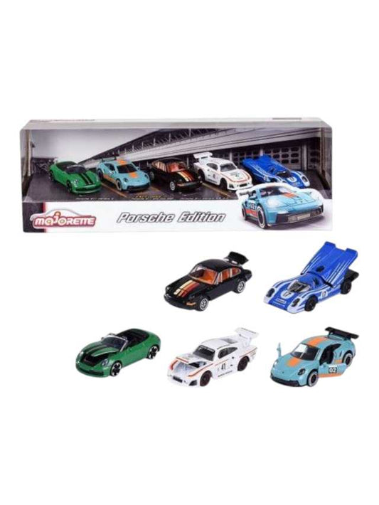 Majorette Porsche edition Gift Pack (Includes 5 cars)