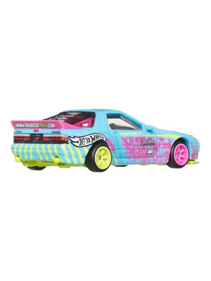 Hotwheels liberty walk mazda rx-7 fc pandem imported premium 1:64 scale