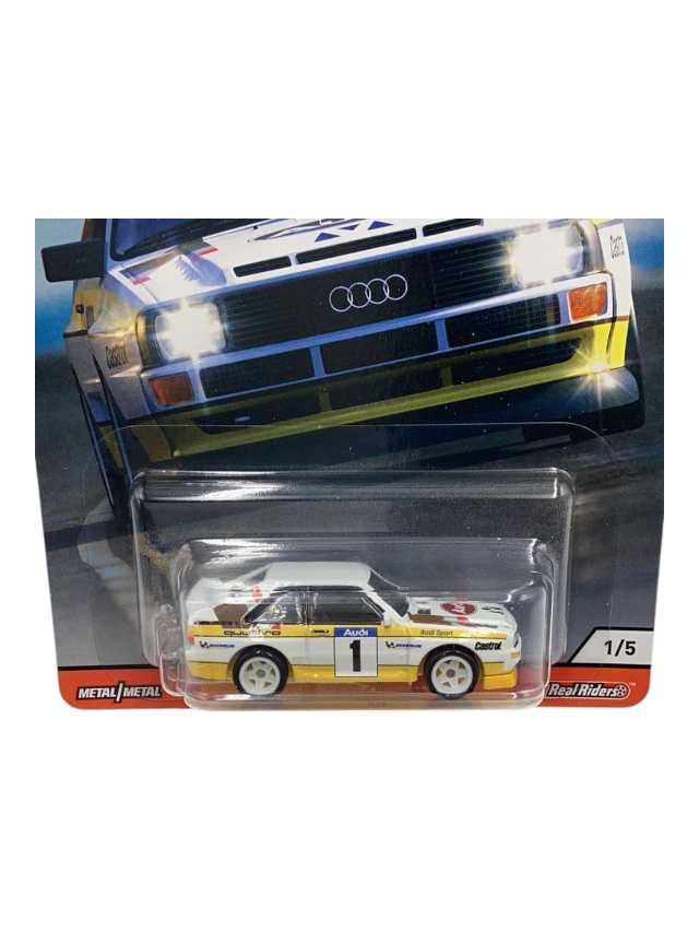 Hotwheels Audi sport Quattro imported premium 1:64 Scale