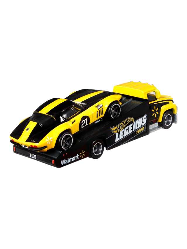 Hotwheels custom corvette stingray coupe imported team transport 1:64 scale