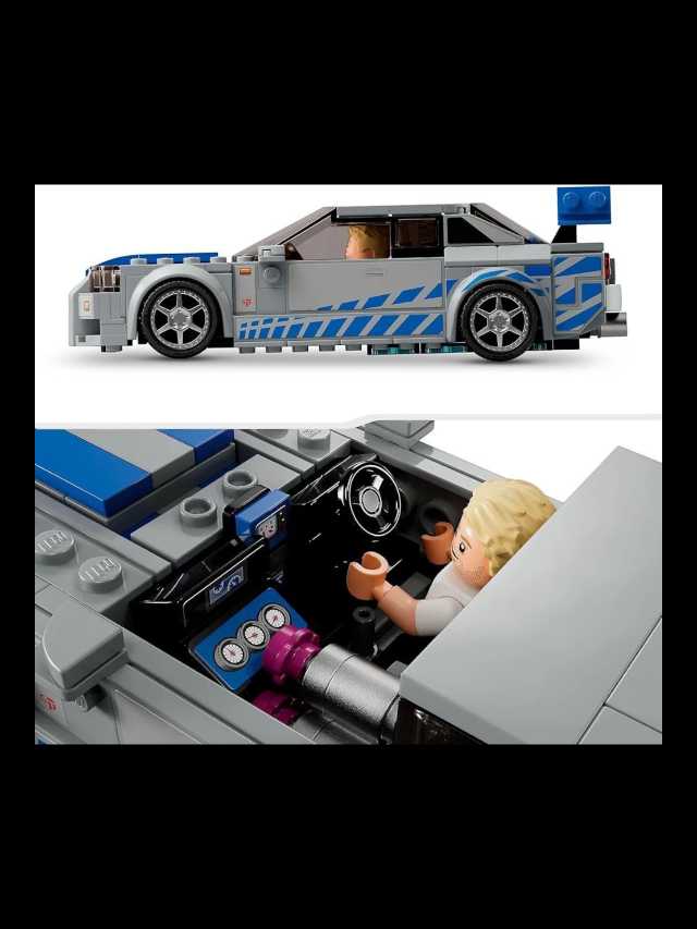 LEGO Speed champions 76917 2 fast 2 furious nissan skyline GT-R (R34)