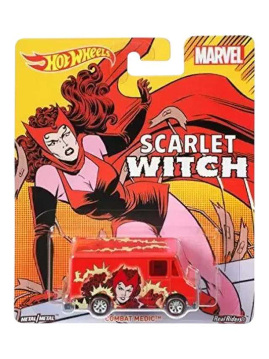 Hotwheels marvel scarlet witch combat medic imported premium 1:64 Scale