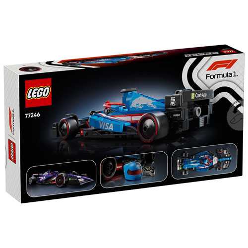 LEGO Speed Champions: Visa Cash App RB VCARB 01 F1 Race Car - 248 Pieces (77246)