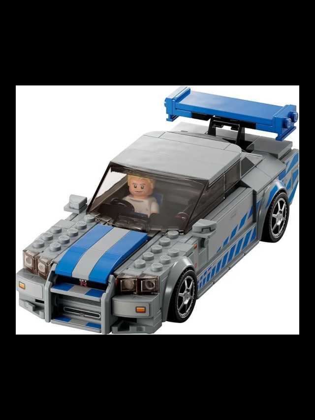 LEGO Speed champions 76917 2 fast 2 furious nissan skyline GT-R (R34)