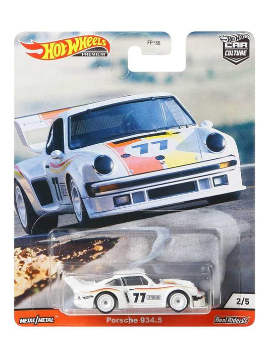 HOTWHEELS Premium Car Culture Porsche 934.5 Imported Premium 1:64 Scale