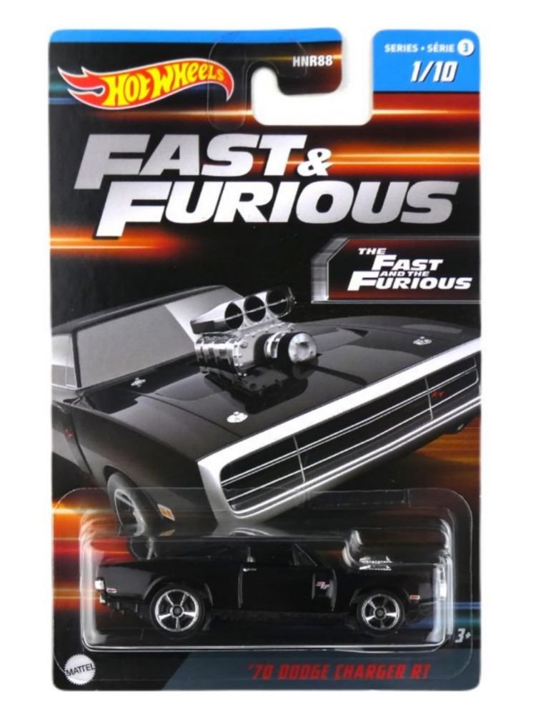 EXCLUSIVE Hotwheels Fast & Furious 70 Dodge Charger RT – Toy Collectors ...